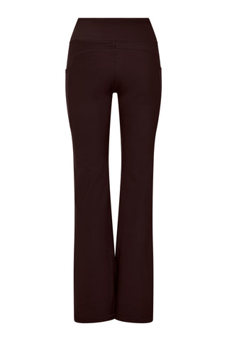 Thermal Flare Pocket Legging - Espresso