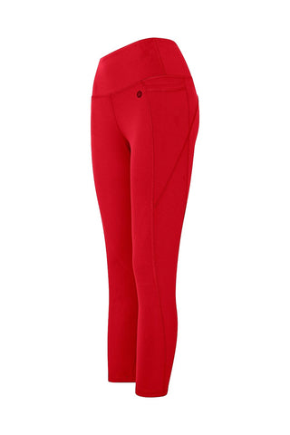 Training Pocket Move 7/8 Legging - Red