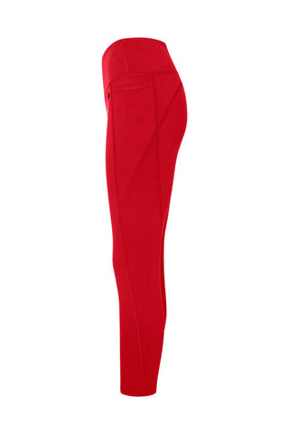 Training Pocket Move 7/8 Legging - Red