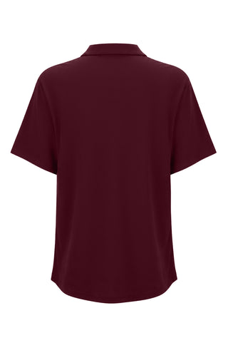 Polo Tee - Burgundy - Active Truth - Image 6