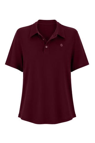 Polo Tee - Burgundy - Active Truth - Image 5