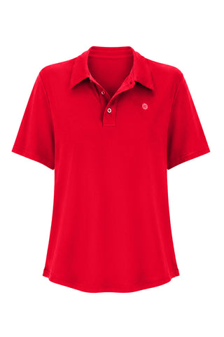 Polo Tee - Red - Active Truth - Image 5