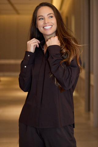Model wears a S. She is a size 10 and is 175cm tall