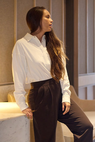 Model wears a S. She is a size 10 and is 175cm tall