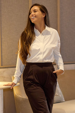 Model wears a S. She is a size 10 and is 175cm tall