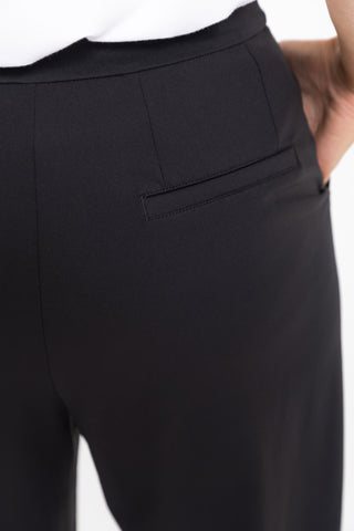 Motion Wide Leg Tailored Pant - Black