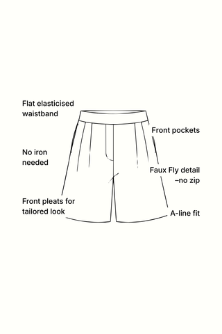 Motion Tailored Short - Black