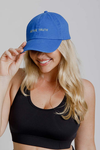 Off-Duty Cap - AT Blue/Lemon
