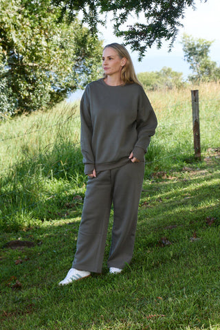 Offline Crew Sweat - Khaki