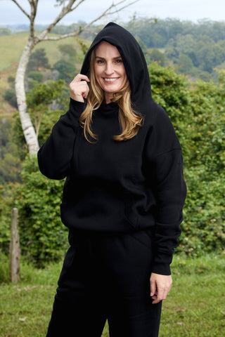 Offline Oversized Hoodie - Black