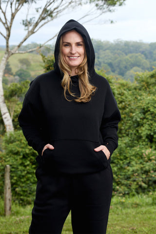 Offline Oversized Hoodie - Black