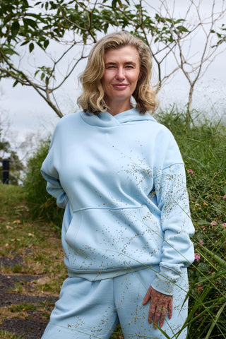 Offline Oversized Hoodie - Cool Blue