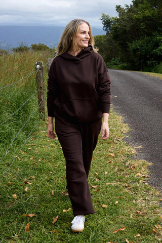 Offline Oversized Hoodie - Espresso