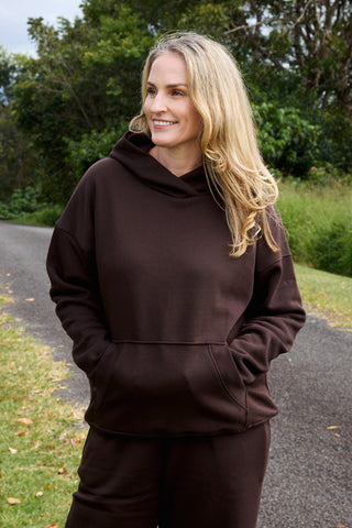 Offline Oversized Hoodie - Espresso