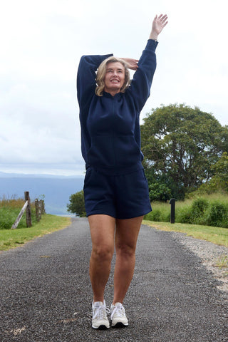 Model wears a size S. She is a size 10 and 165cm tall.
