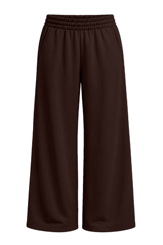 Offline Wide Leg Track Pant - Espresso