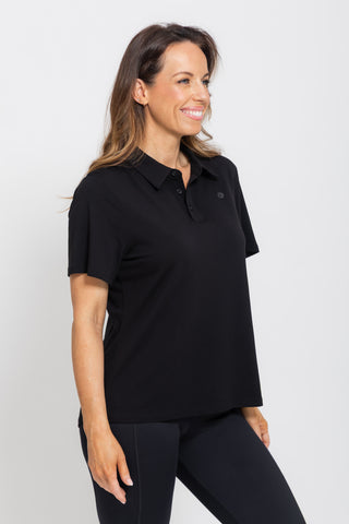 Polo Tee - Black