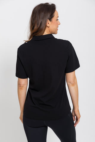 Polo Tee - Black