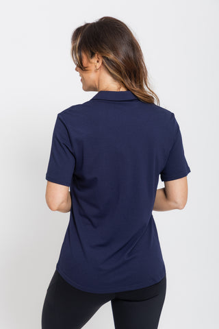 Polo Tee - Navy