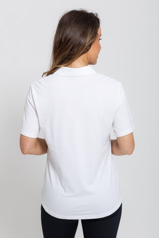 Polo Tee - Off White
