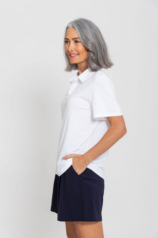 Polo Tee - Off White
