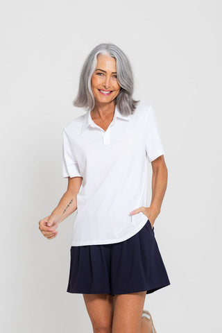 Polo Tee - Off White