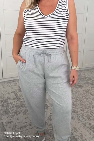 Reset Trackpants - Grey Marle