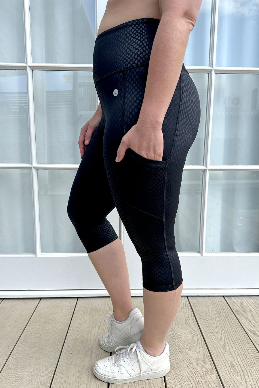 Smart Pocket 3/4 Length Tight - Glam