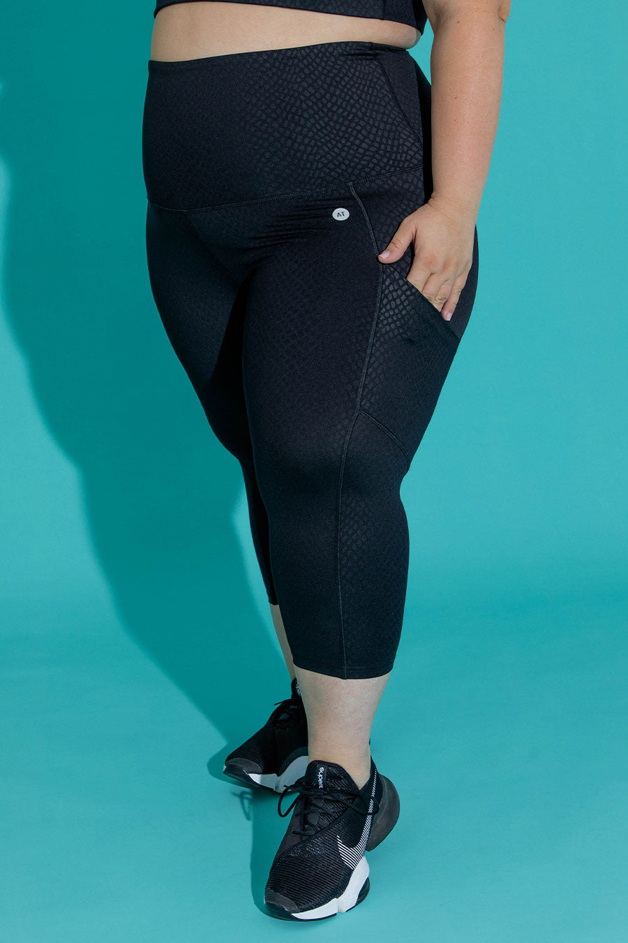 Smart Pocket 3/4 Length Tight - Glam