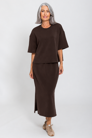 Softluxe Tee - Espresso - Active Truth - Image 3
