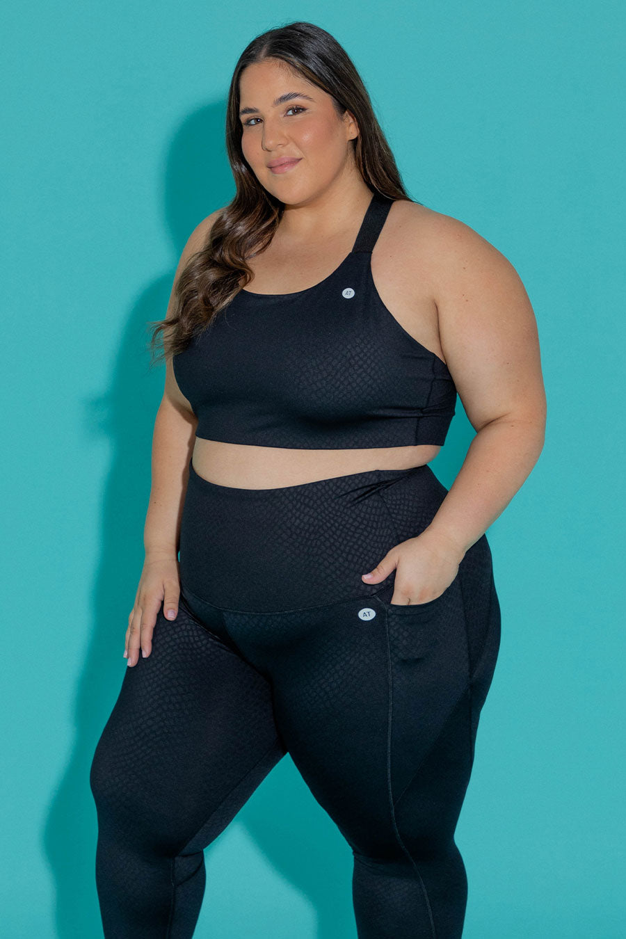 Training Pocket 7/8 Length Tight - Glam