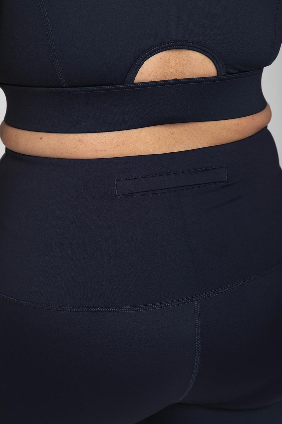 Ultra High Waist 7/8 Length Tight - Midnight Blue