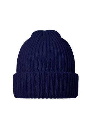 Wool Beanie - Navy