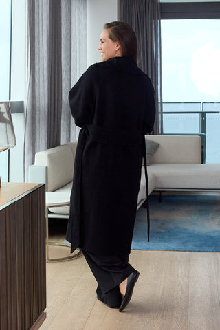 Double Faced Coat - Black