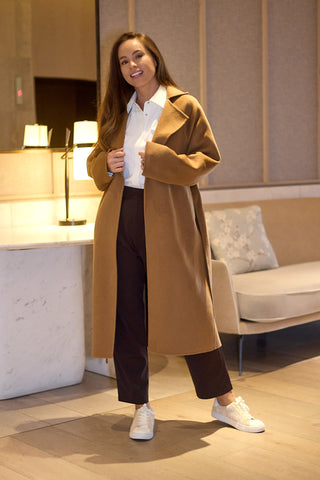 Double Faced Coat - Toffee