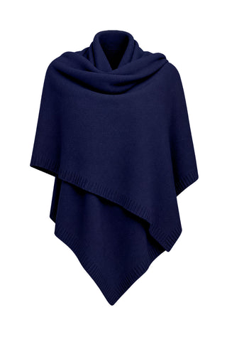 Wool Scarf - Navy