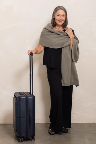 Wool Scarf - Khaki