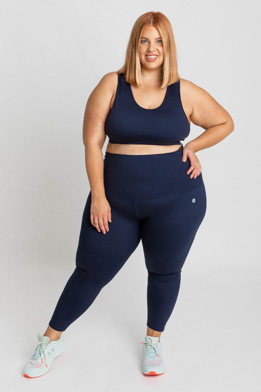 Essential 7/8 Length Tight - Midnight Blue from Active Truth™
