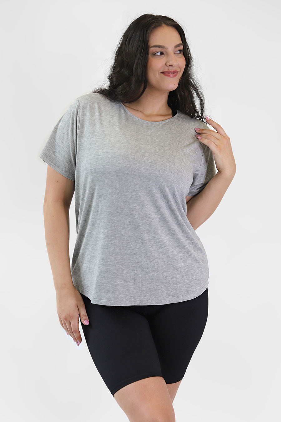 Classic Bamboo T-Shirt - Grey Marle from Active Truth™
