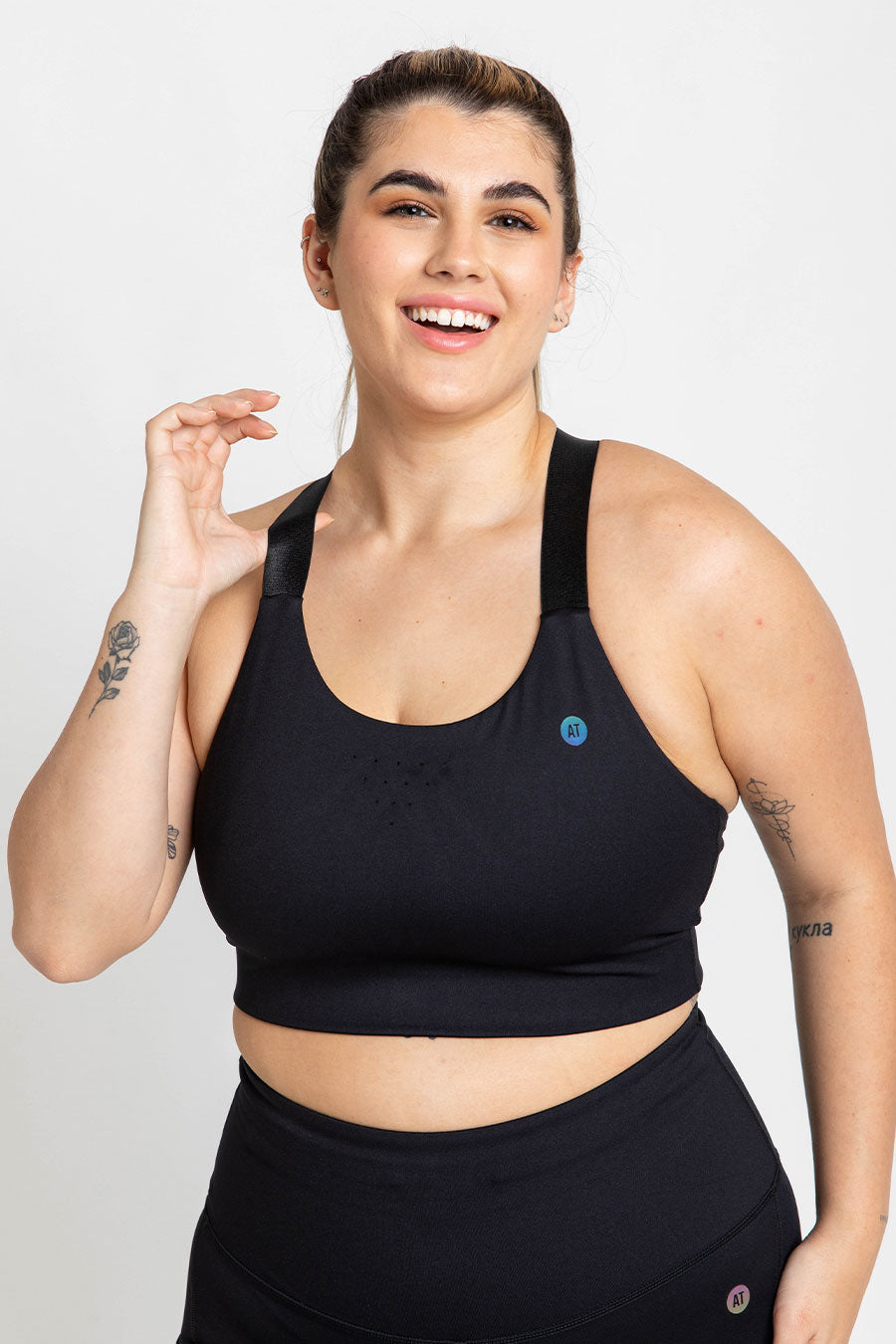 Glow Utility Crop - Black from Active Truth™
