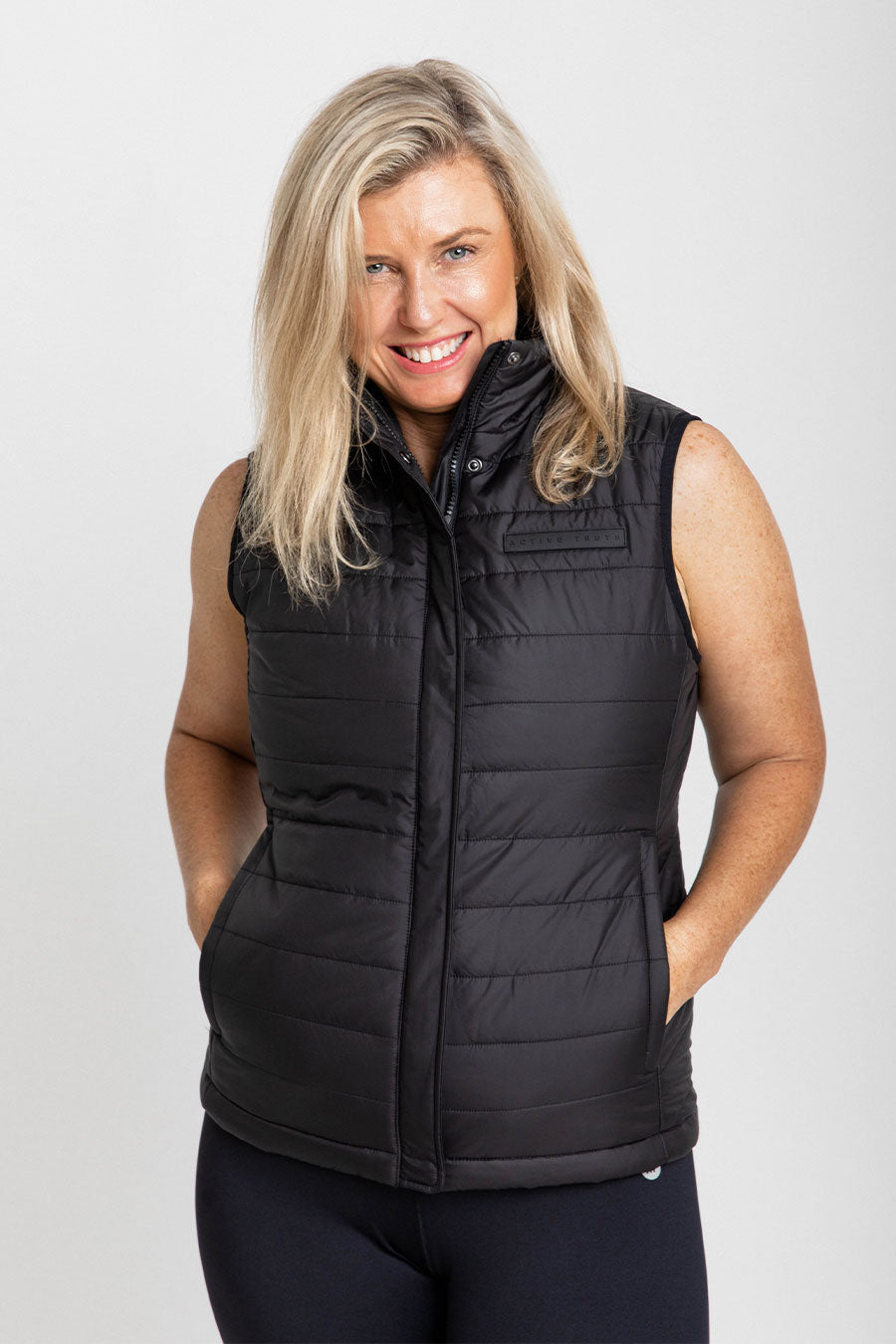 Lifestyle Puffa Vest - Black