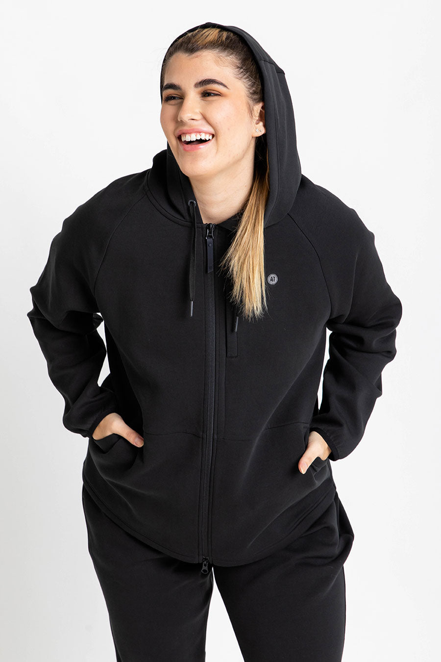 Scuba Zip Hoodie - Black from Active Truth™
