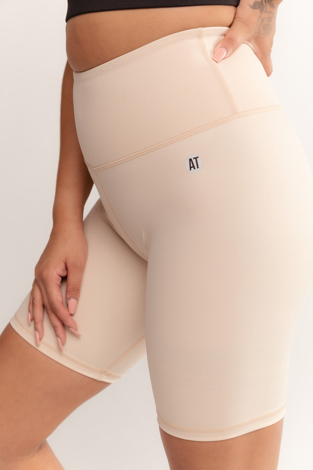 mid-thigh-under-uniform-compression-short-tight-beige-small-side
