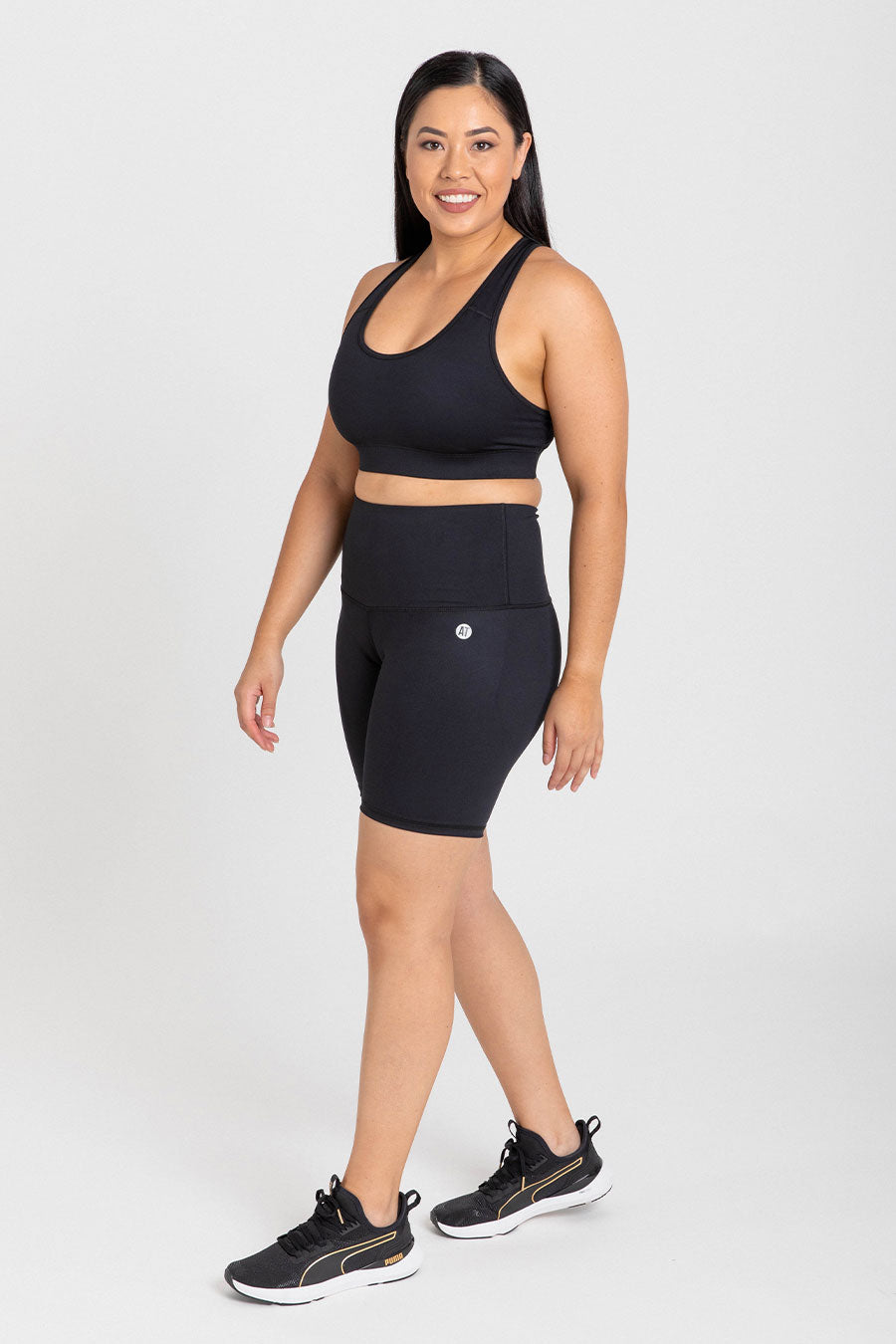 Petite Essential Bike Short - Black from Active Truth™
