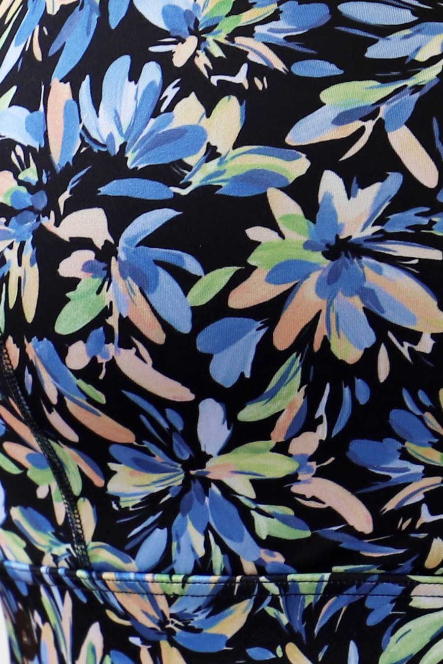 Sleek Performance Crop - Painted Floral