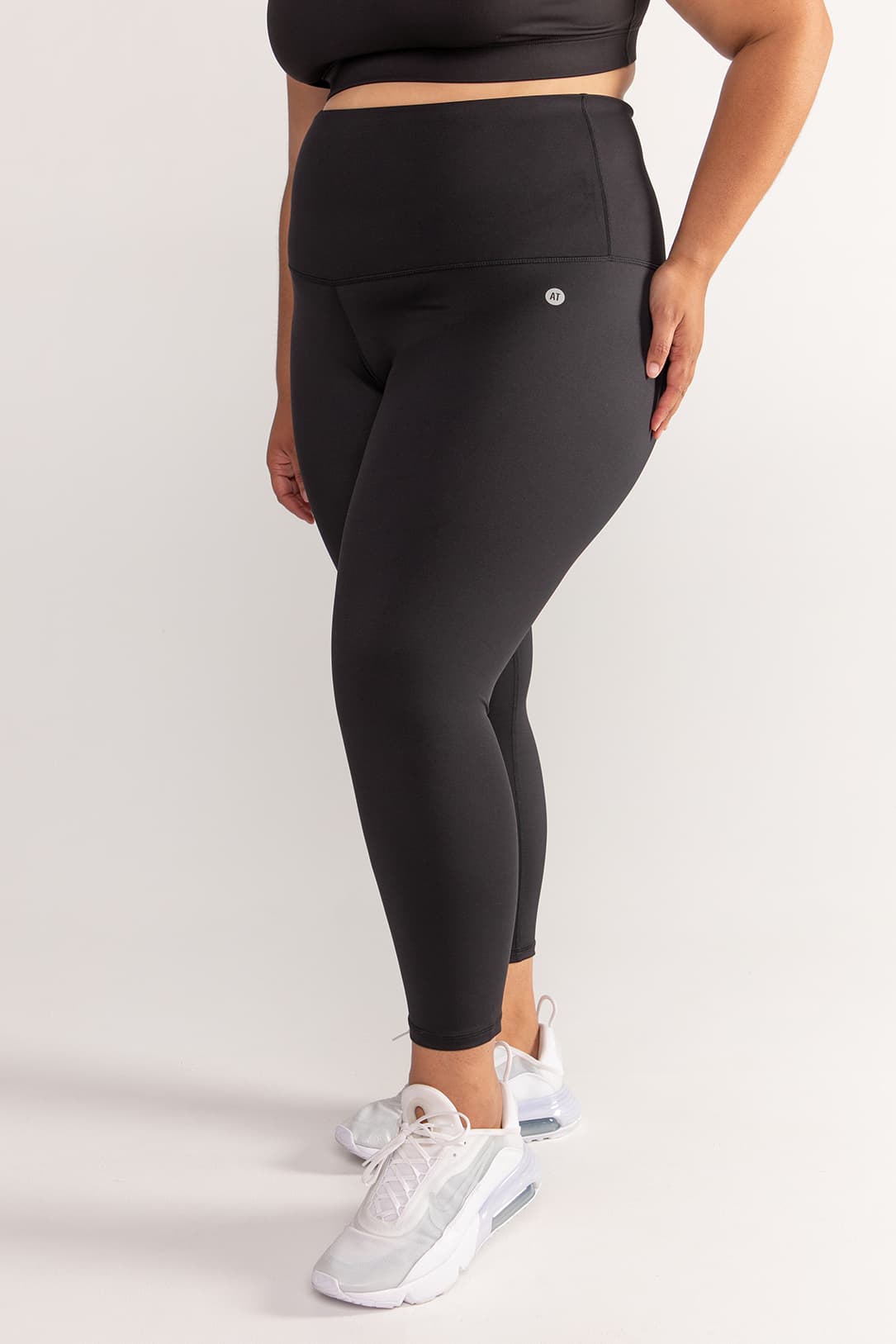 Shape Black Branded Gym Leggings | Shape | PrettyLittleThing